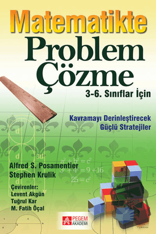 3-6. Sınıflar İçin Matematikte Problem Çözme - Alfred S. Posamentier -