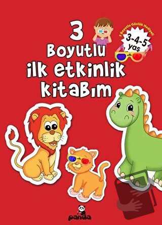 3 Boyutlu İlk Etkinlik Kitabım - Afife Çoruk - Beyaz Panda Yayınları -