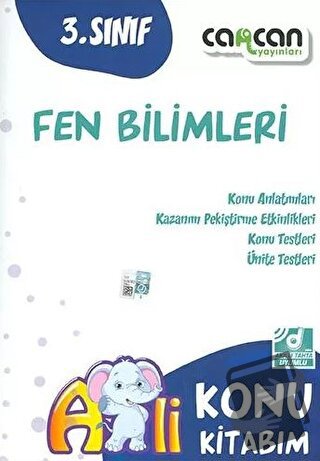 3. Sınıf Fen Bilimleri Konu Kitabım - Kolektif - Cancan Yayınları - Fi