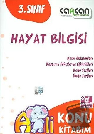 3. Sınıf Hayat Bilgisi Konu Kitabım - Kolektif - Cancan Yayınları - Fi