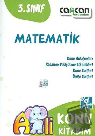 3. Sınıf Matematik Konu Kitabım - Kolektif - Cancan Yayınları - Fiyatı