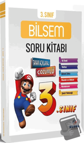 3. Sınıf Bilsem Çözümlü Soru Kitabı - Kolektif - Kurul Yayıncılık - Fi