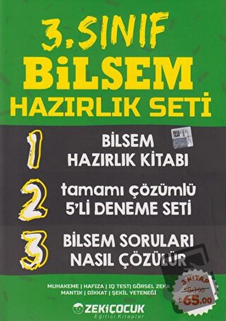 3. Sınıf Bilsem Hazırlık Seti - Kolektif - Örnek Akademi - Fiyatı - Yo