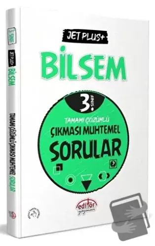 3. Sınıf Bilsem Jet Plus+ Tamamı Çözümlü Çıkması Muhtemel Sorular - Ko