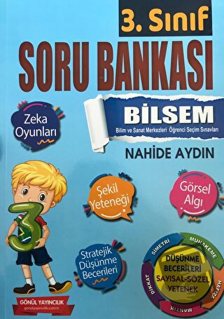 3. Sınıf Bilsem Soru Bankası - Nahide Aydın - Gönül Yayıncılık - Fiyat