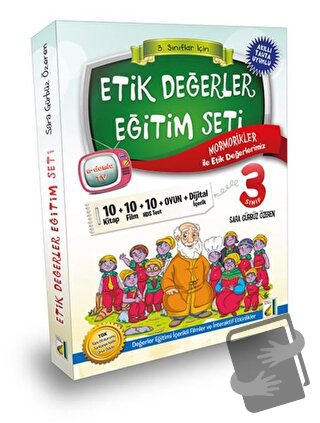 3. Sınıf Etik Değerler Eğitim Seti (10 Kitap Takım) - Sara Gürbüz Özer