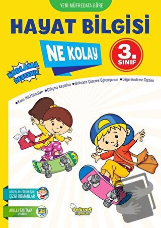 3.Sınıf Hayat Bilgisi Ne Kolay - Mustafa Kara - Selimer Yayınları - Fi