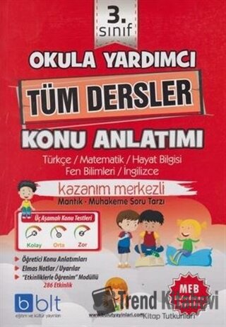 3. Sınıf Okula Yardımcı Tüm Dersler Konu Anlatımı, Kolektif, Bulut Eği