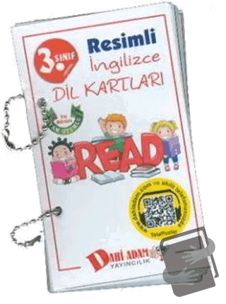 3. Sınıf Resimli İngilizce Dil Kartı - Kolektif - Dahi Adam Yayıncılık