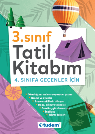 3. Sınıf Tatil Kitabım - Kolektif - Tudem Yayınları - Fiyatı - Yorumla