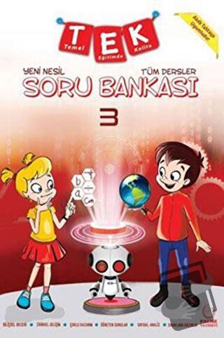 3. Sınıf Tek Tüm Dersler Yeni Nesil Soru Bankası - Kolektif - Palme Ya