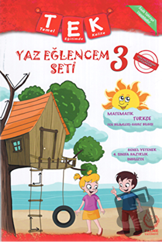 3. Sınıf Tek Yaz Eğlencem Seti - Kolektif - Palme Yayıncılık - Fiyatı 