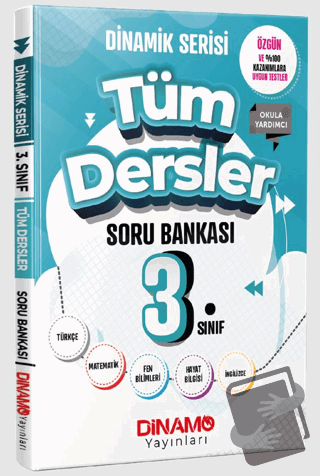 3. Sınıf Tüm Dersler Soru Bankası - Kolektif - Dinamo Yayınları - Fiya