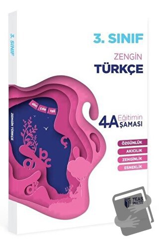 3. Sınıf Türkçe Eğitimin 4 Aşaması - Kolektif - Teas Press - Fiyatı - 