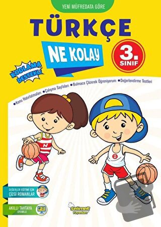 3.Sınıf Türkçe Ne Kolay - Mustafa Kara - Selimer Yayınları - Fiyatı - 