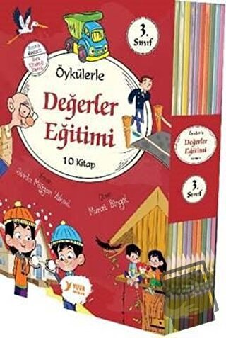 3. Sınıflar İçin Öykülerle Değerler Eğitimi 10 Kitap - Sevda Müjgen Yü