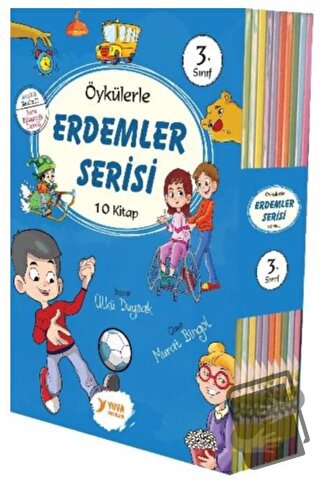 3. Sınıflar İçin Öykülerle Erdemler Serisi 10 Kitap - Ülkü Duysak - Yu