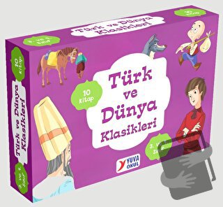 3. ve 4. Sınıf Türk ve Dünya Klasikleri Kutulu Set - Kolektif - Yuva Y