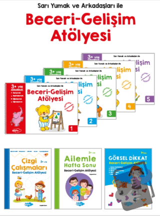 +3 Yaş Sarı Yumak ve Arkadaşları ile Beceri Gelişim Atölyesi - Kolekti