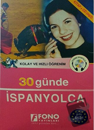 30 Günde İspanyolca (Seslendirmeli) - Kolektif - Fono Yayınları - Fiya