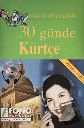 30 Günde Kürtçe (Seslendirmeli) - Kolektif - Fono Yayınları - Fiyatı -