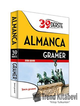 39 Derste Almanca Gramer, Ertan Aşkıner, Tercih Akademi Yayınları, Fiy