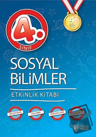 4 Aşamada Etkinlik Kitabı - 4. Sınıf Sosyal Bilimler Etkinlik Kitabı -