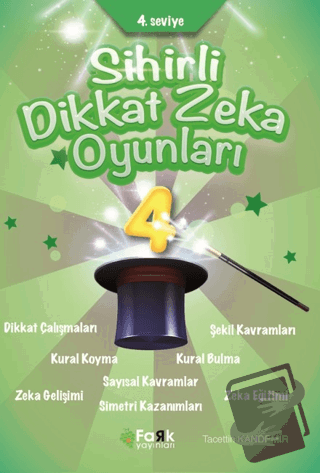 4. Seviye Sihirli Dikkat Zekâ Oyunları 4 (İlkokul) - Tacettin Kandemir