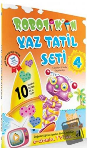 4. Sınıf 2019 Robotik'in Yaz Tatil Seti - Kolektif - Damla Yayınevi - 