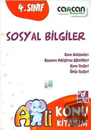 4. Sınıf Sosyal Bilgiler Konu Kitabım - Kolektif - Cancan Yayınları - 