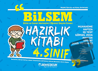 4. Sınıf Bilsem Hazırlık Kitabı - Kolektif - Zekiçocuk Eğitici Kitapla