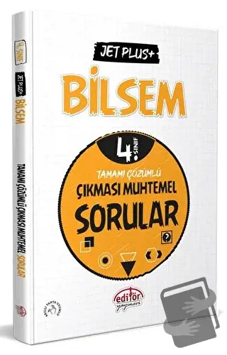 4. Sınıf Bilsem Jet Plus+ Tamamı Çözümlü Çıkması Muhtemel Sorular - - 