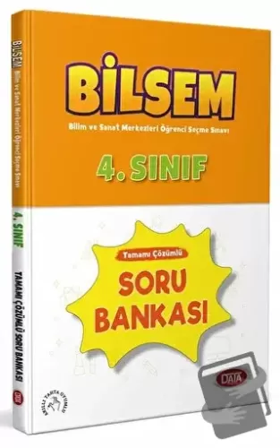 4. Sınıf Bilsem Tamamı Çözümlü Soru Bankası - Kolektif - Data Yayınlar