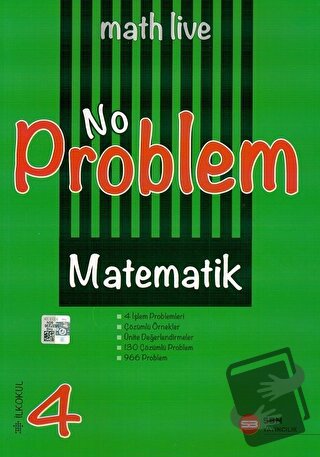 4. Sınıf Matematik Math Live No Problem Soru Bankası, Kolektif, SBM Ya