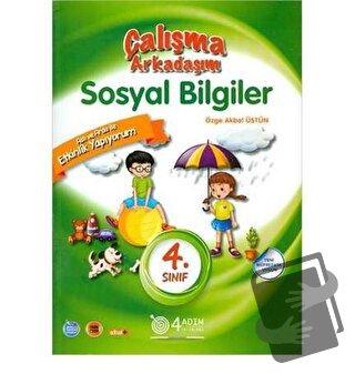 4. Sınıf Sosyal Bilgiler Çalışma Arkadaşım - Kolektif - 4 Adım Yayınla