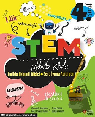 4. Sınıf STEM Aktivite Kitabı - Dalida Ekbenli Dikici - Masalperest - 