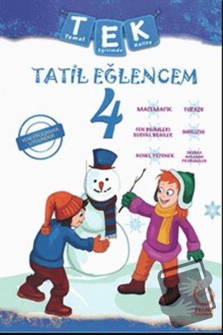 4. Sınıf Tek Tatil Eğlencem Seti (Kış 1. Yarıyıl) - Kolektif - Palme Y