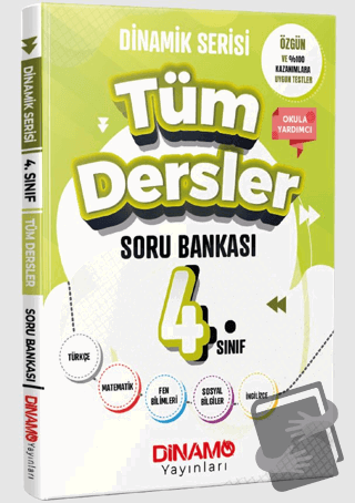 4. Sınıf Tüm Dersler Soru Bankası - Kolektif - Dinamo Yayınları - Fiya