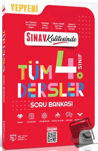 4. Sınıf Tüm Dersler Soru Bankası - Kolektif - Sınav Yayınları - Fiyat