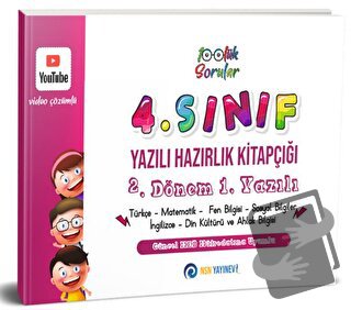 4. Sınıf Yazılı Hazırlık Kitapçığı 2. Dönem 1. Yazılı - Kolektif - NSN