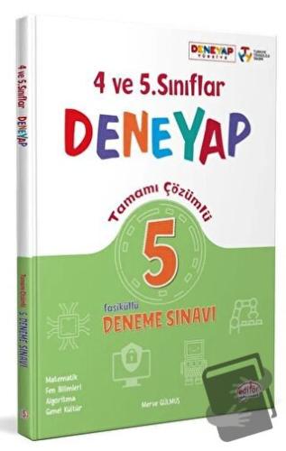 4-5. Sınıf Deneyap Tamamı Çözümlü 5 Deneme Sınavı - Merve Gülmüş - Edi