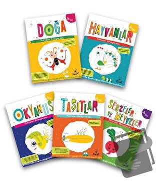 4 Yaş Noktaları Birleştirelim Serisi (5 Kitap Takım) - Kolektif - Flok