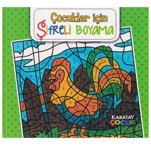 4E Boyama Kitabı Çocuklar İçin Şifreli Mandala Karatay - - 4E - Fiyatı