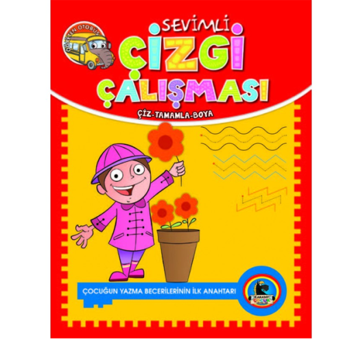 4E Kitap Sevimli Çizgi Çalışması Karatay Yayınevi - - 4E - Fiyatı - Yo