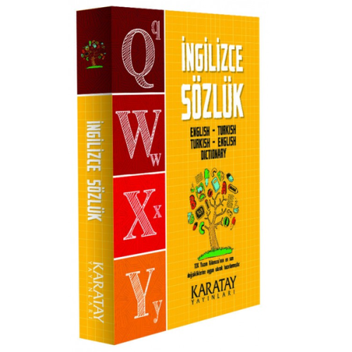 4E Sözlük İngilizce Büyük Karton Kapak Karatay Yayınevi - - 4E - Fiyat