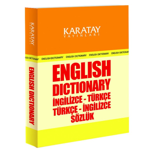 4E Sözlük İngilizce Karton Kapak 1.Hamur Karatay Yayınevi - - 4E - Fiy