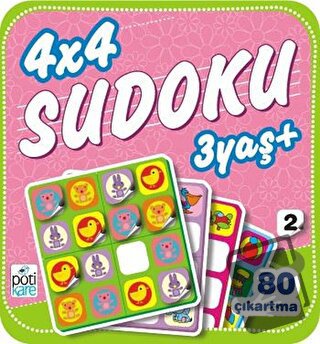 4x4 Sudoku (2) - Kolektif - Pötikare Yayıncılık - Fiyatı - Yorumları -