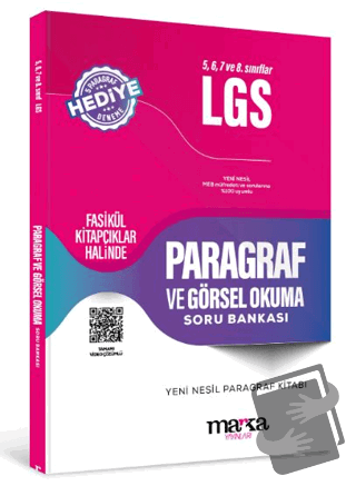 5, 6, 7 ve 8. sınıflar için LGS Paragraf ve Görsel Okuma Soru Bankası 