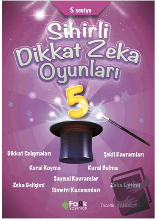 5. Seviye Sihirli Dikkat Zekâ Oyunları 5 (İlkokul) - Tacettin Kandemir