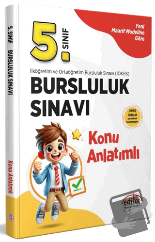 5.Sınıf Bursluluk Sınavı Konu Anlatımlı Karekod Çözümlü - Komisyon - E